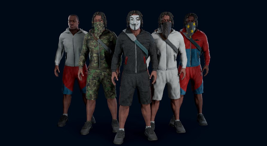 Modern character 3 (all ver.)