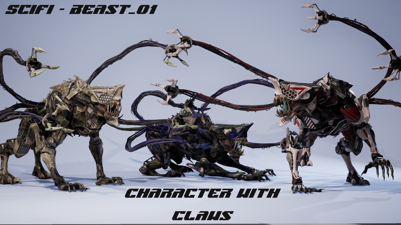 SciFi Beast01 Ghoul (all ver.)