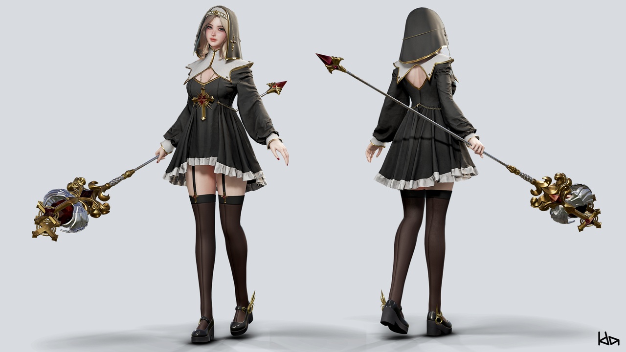 Priestess Girl (all ver.)