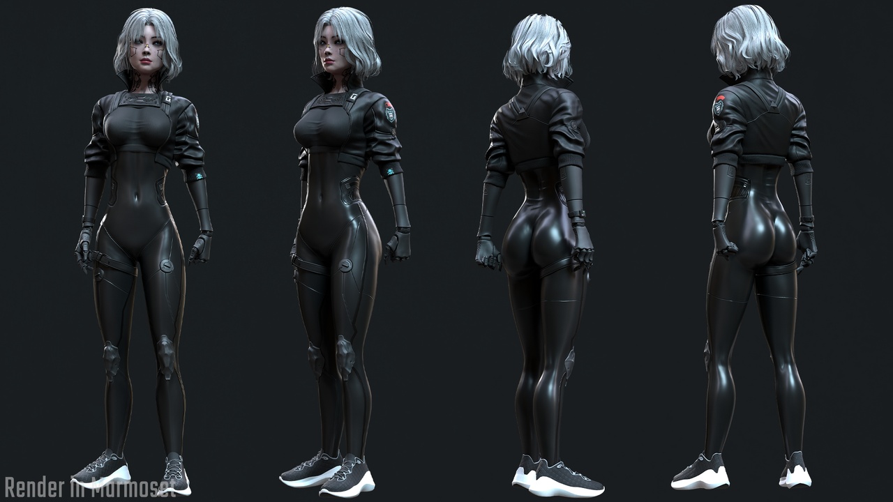 Cyberpunk Girl 3 (all ver.)
