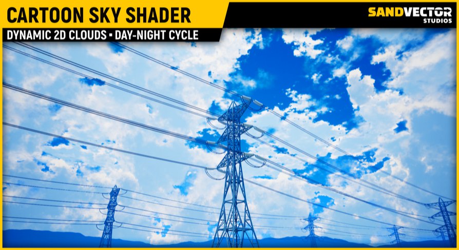Cartoon Sky Shader (all ver.)