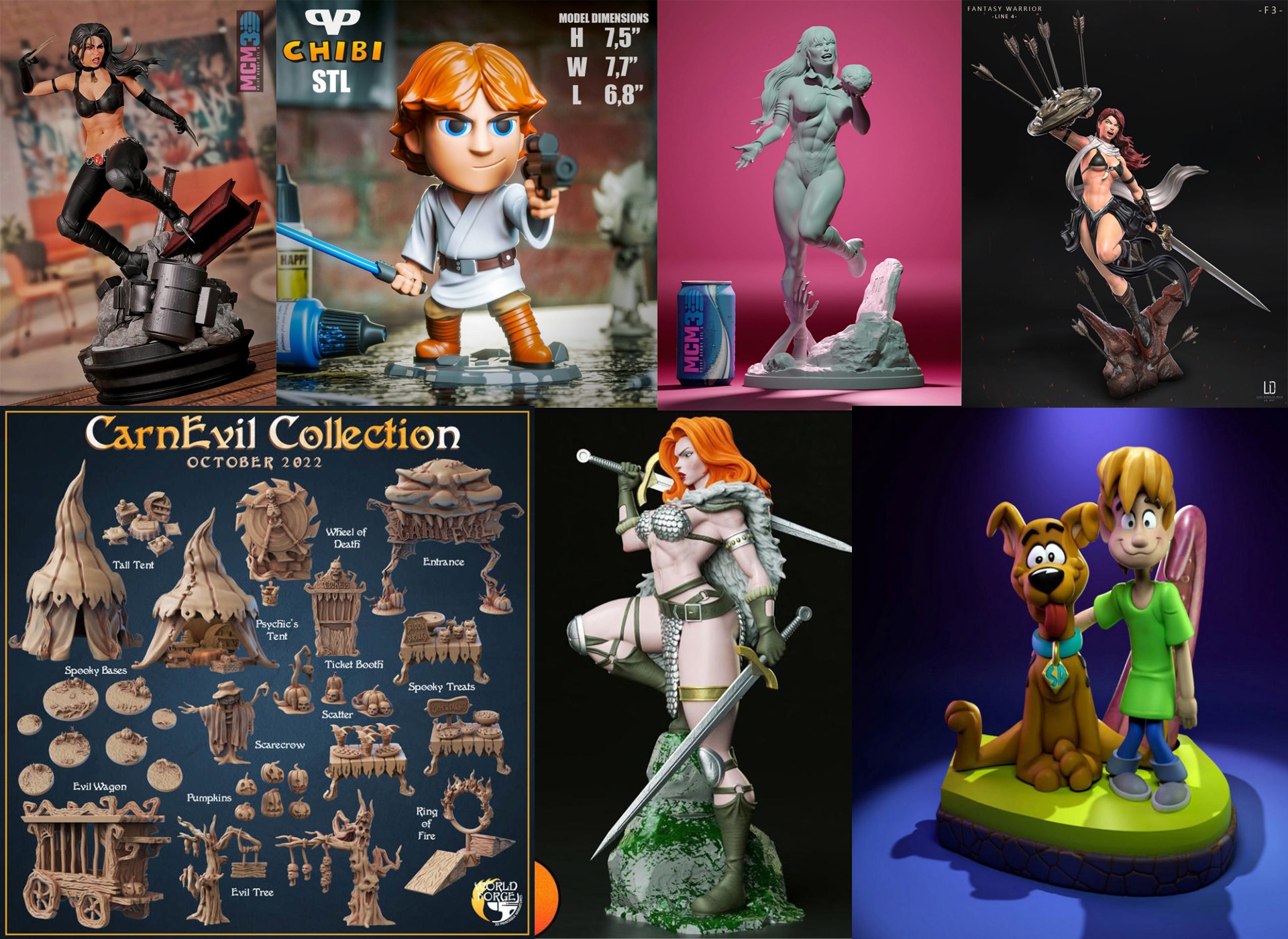 3D Print Models Bundle 2 November 2024