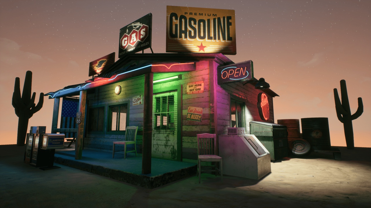 American Gas Station (all ver.)