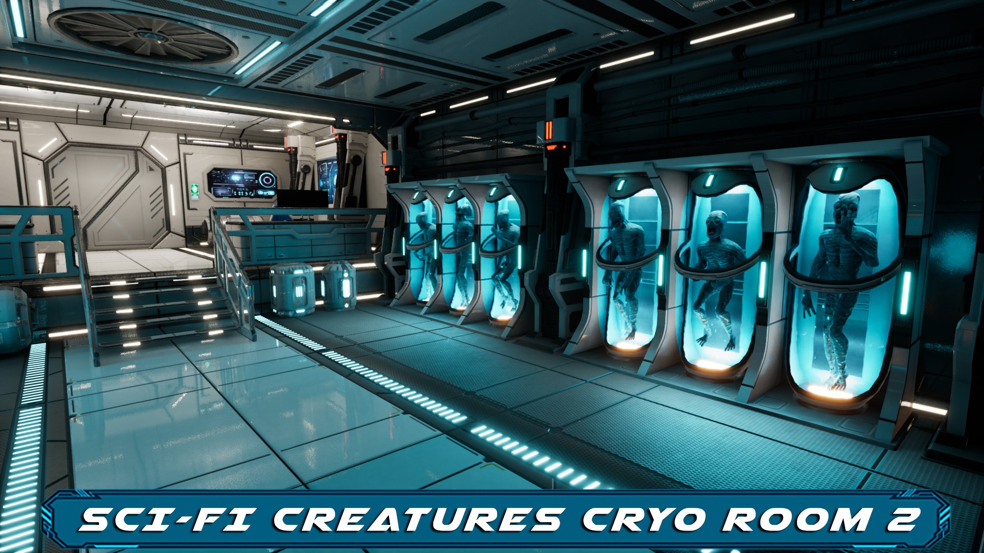 Sci-Fi Creatures Cryo Capsules Room 2 (5.0+)