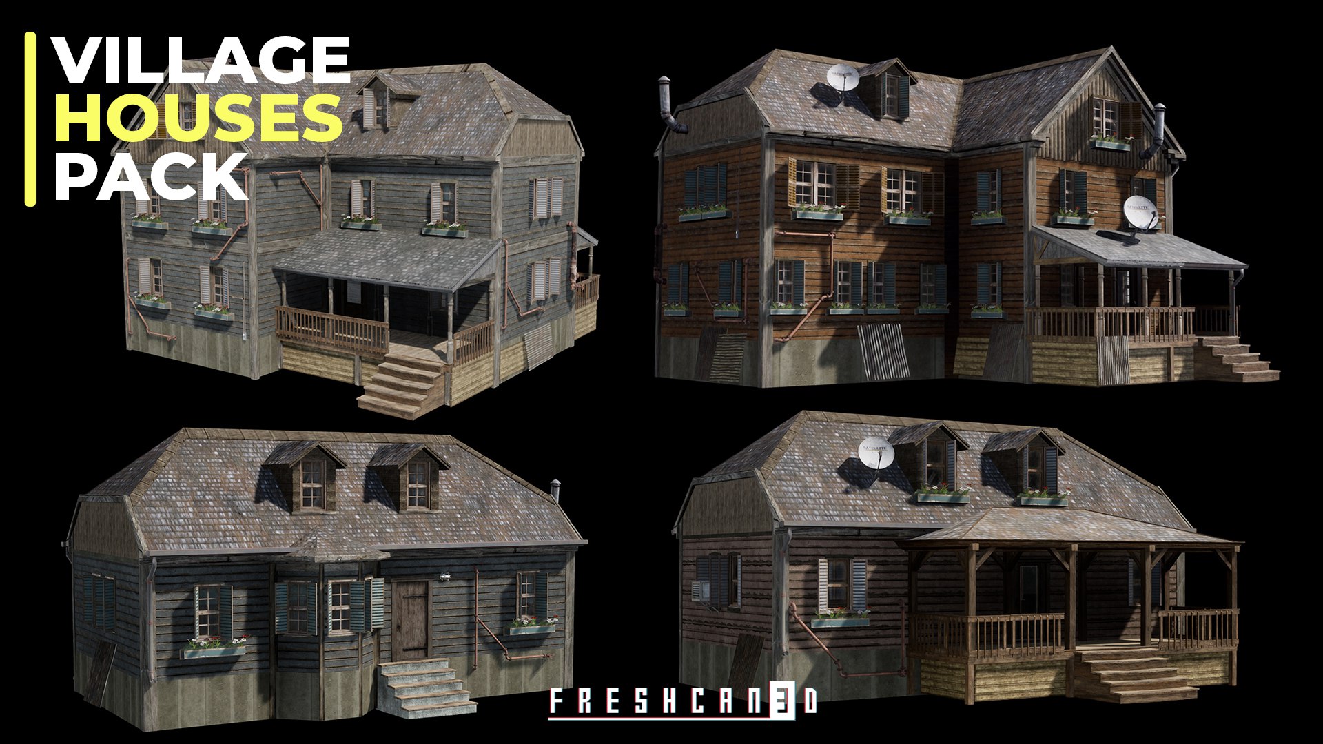 Village Houses Pack (all ver.)