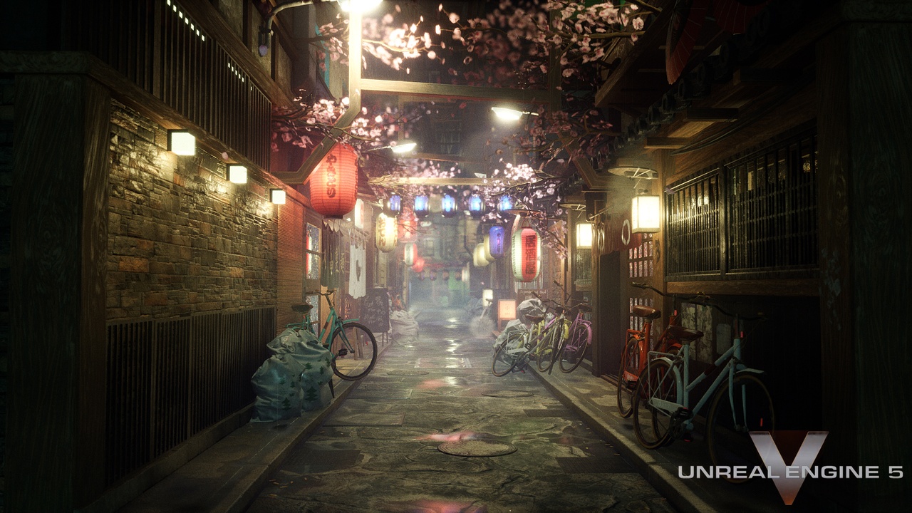 A Japanese alley environment pack (all ver.)