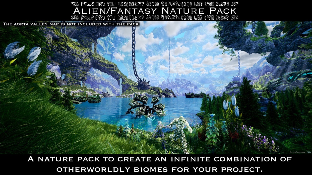 Alien/Fantasy Nature Pack