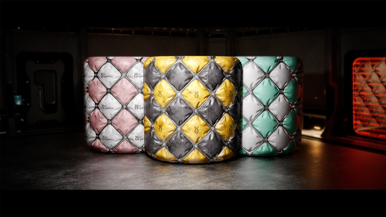 Procedural PBR Sci-fi Material Pack (5.3+)
