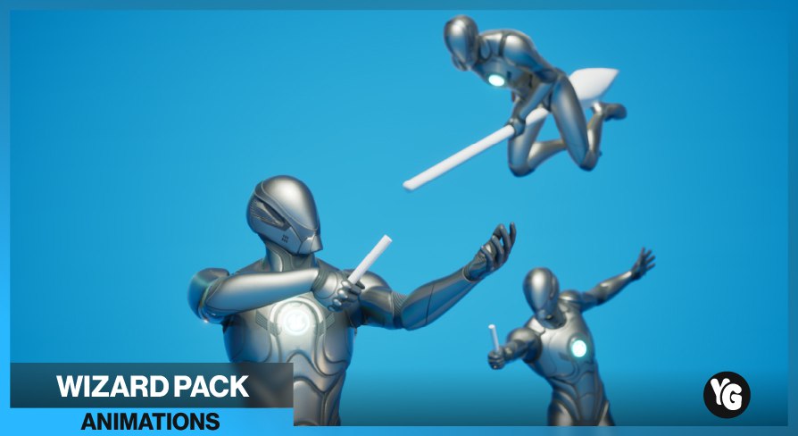 94 Wizard Mocap Animations (all ver.)