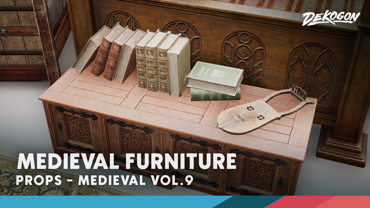 Medieval VOL.9 - Castle Furniture (all ver.)