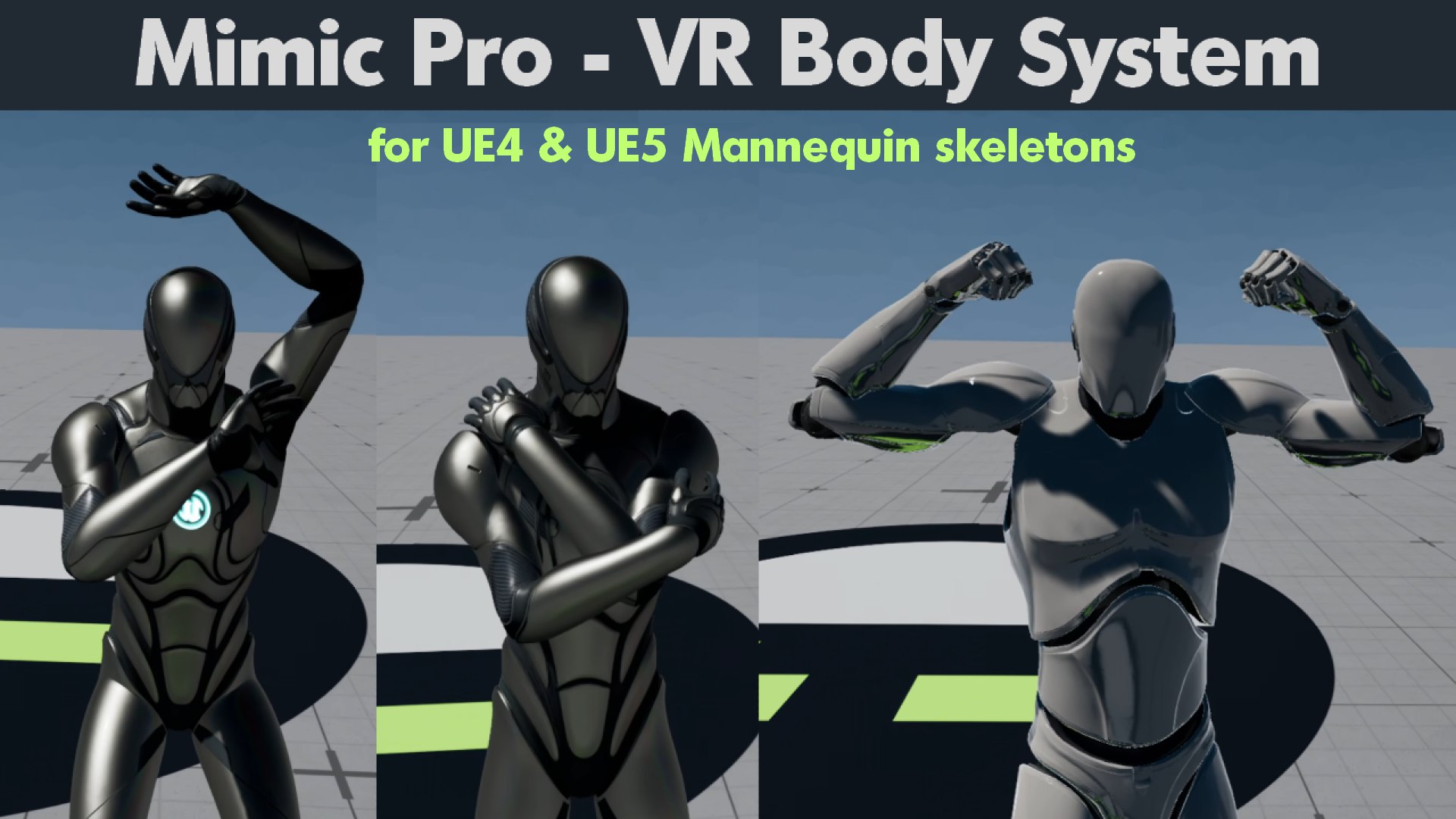 Mimic Pro - VR IK Body System (5.1+)