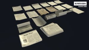 Scatter Paper and Keys Pack